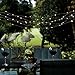 Goodia 49ft 15m 150 LED Solar Waterproof Copper Wire Lights,String Lights for Outdoor,Bedroom,Patio,Lawn,Landscape,Fairy Garden,Home,Wedding,Holiday,Christmas Tree,Halloween,Party (Warm White)