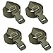 XTACER Backpack Accessory Strap Luggage Straps Cover Strap Sleeping Bag Strap with Buckle (Green - Release Buckle Straps (4-Pack))