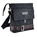 Mfeo Vintage Retro Canvas Messenger Bag Cross-Body Bag Small Bag Purse
