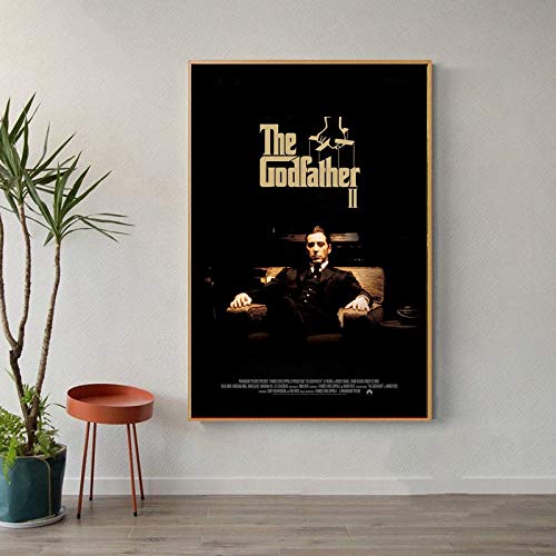 The Godfather Movie Retro Film Poster- 3Gifts for Fan Lovers Posters No Framed