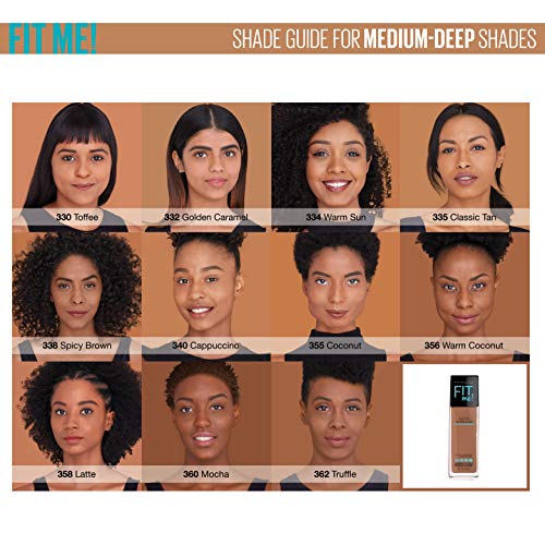 Maybelline Fit Me Foundation, Mocha - Image 9
