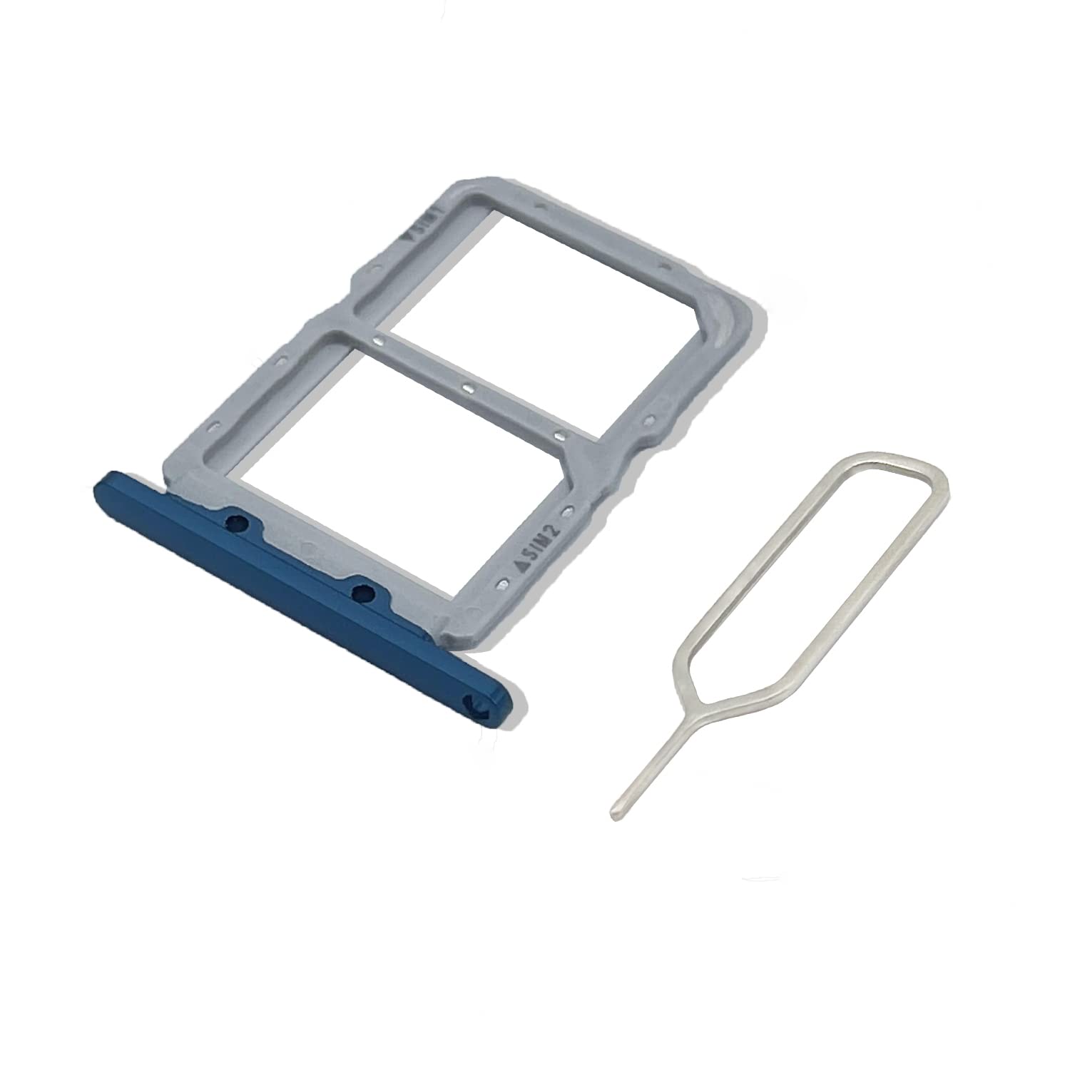 Eonpam Original DUAL SIM Card Slot Tray Holder Replacement for (Honor 20 Pro) Incl SIM Pin (Green)