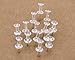 Push Pins Clips, 25 Pack Heavy Duty Clips with Pins for Cork Boards, Bulletin Boards and Cubicle Walls for Office School Home and No Holes for The Paper (Silver)
