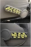 PULL TO EJECT Decal / Sticker Set for Jeep Wrangler JK, JKU, Sahara, Rubicon