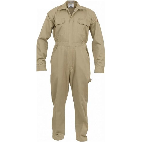 Amazon.com: TopTie Men's 8.5 oz Front-Zip Long Sleeve Twill