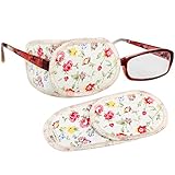 Plinrise Pure Cotton Amblyopia Eye Patch For Glasses,Treat Lazy Eye,Amblyopia And Strabismus,Eye Patch For Children,Regular Size
