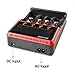 18650 Battery Charger Universal 4 Bay AA AAA C, Ni-MH Ni-Cd and 10440 18650 26650 Etc. Li-ion LiFePO4 Rechargeable Battery Charger with LCD Display H4