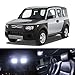 Partsam Interior Lights LED Package Kit Compatible with Element 2003 2004 2005 2006 2007 2008 (White-6 Pieces)