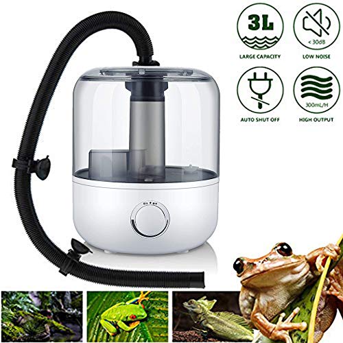 Reptile Fogger Terrariums Humidifier Fog Machine Mister Ideal for