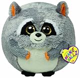 Ty Beanie Ballz Mischief Racoon 13