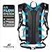 Hydration Backpack Hiking Gear, Running, Biking, MTB Cycling, Kayaking, Skiing. Durable, Lightweight, Adjustable, Water Resistant, Multiple Compartments Camel Backpack. WATER BLADDER IS NOT INCLUDED