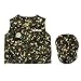 TopTie Camo Tactical Costumes, Military Motif Role Play Set For Kid GREEN-S