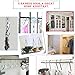 IPOW 20 PCS Larger 4-inches Kitchen Tools Flat S Shaped Hooks Brushed Stainless Steel Metal Kitchen Pot Pan Hanger Storage Hanging Rack