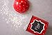 DII Ceramic Farmhouse Chic Polka-Dot Kitchen Canister/Container Organize Your Kitchen, Countertops, Cupboards or Pantry, Large, Red (5606)