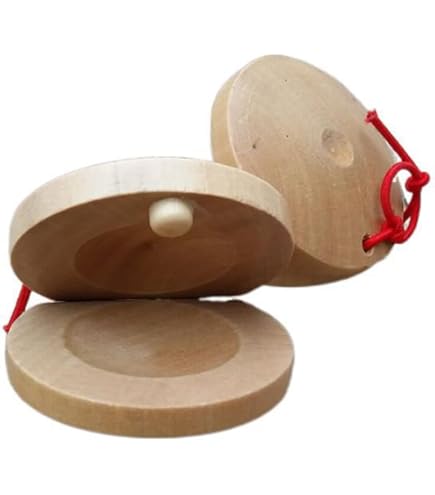 Amazon.com: 4 Pieces Wooden Castanet Wooden Finger Castanet Amazon.com: 4 Pieces Wooden Castanet Wooden Finger Castanet