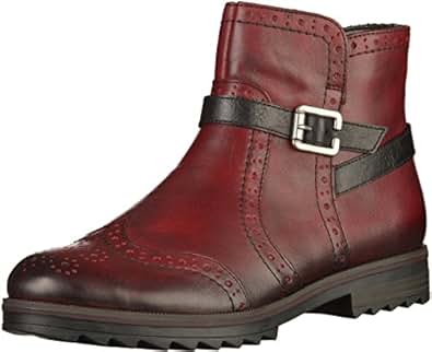 Amazon.com | Dorndorf/Remonte womens Ankle boots vino/black size 45.0 EU | Boots
