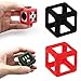 Iusun for Fidget Cube Relieves Stress And Anxiety Protective Prism Cases Cover (Black)
