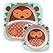 Skip Hop Zoo Melamine Plate and Bowl Set, Hedgehog