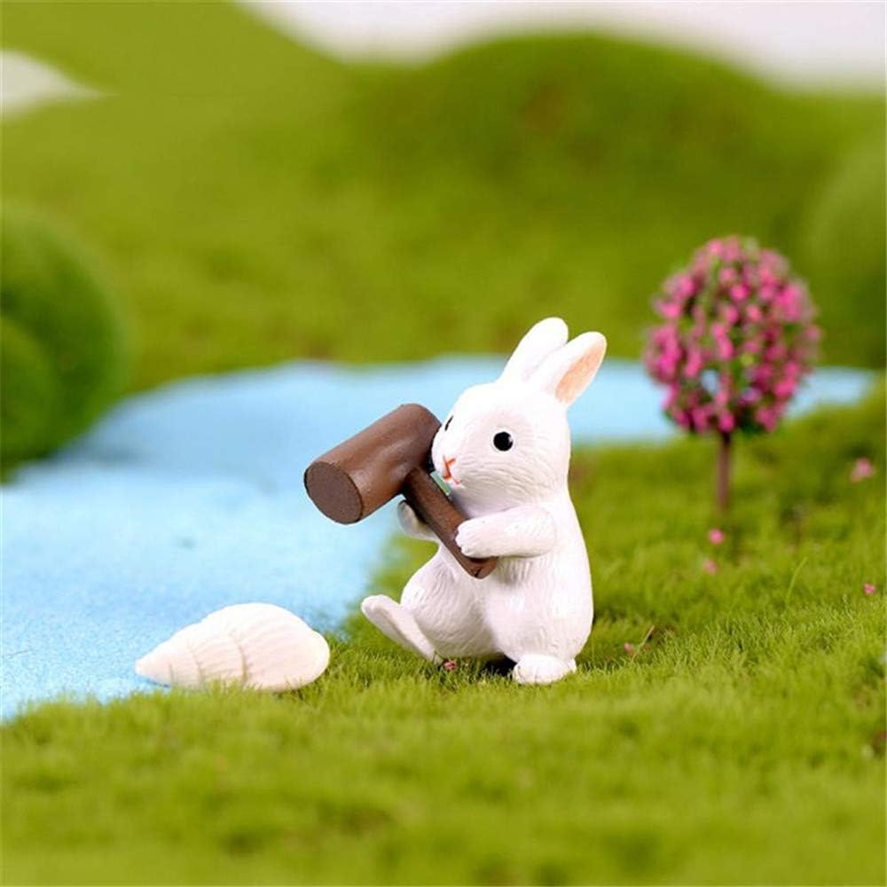 plastic bunny figurines
