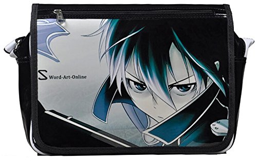 Siawasey Sword Art Online Anime Kirigaya Kirito Messenger Bag Backpack Shoulder Bag - Image 73