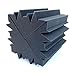 4 Pack Set Acoustic Sound Foam Kit, Acoustic Speaker Absorption Foam Pas Bass Trap Studio Corner Wall 12