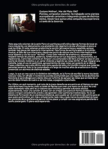 Piano sin partituras Volumen II: 30 canciones que podrás leer y tocar con  facilidad (Spanish Edition): Molinari, Gustavo: 9798726770291: Books