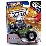 2013 HOT WHEELS MONSTER JAM BOUNTY HUNTER TRUCK WITH CRUSHABLE CAR 1:64 SCALE