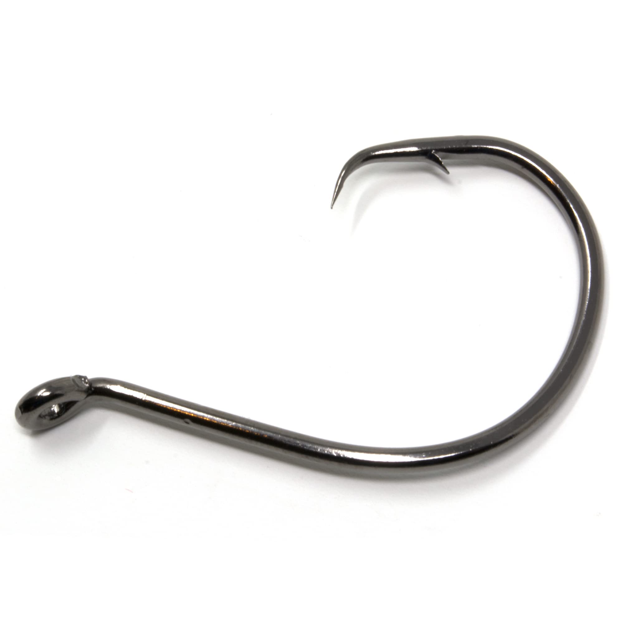 Phoxinus Circle Hooks - Freshwater and salt water fishing hooks - Ideal for Pike Cod Bass Pollock Conger Tope and more - Course and sea fishing tackle (Pack of 25 Hooks, 7/0)