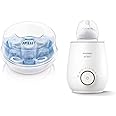 Philips Avent Fast Bottle Warmer + Microwave Steam Sterilizer