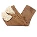 IMLECK Magnificent Baby Unisex-Warm Puppy Cloak Scarf Shawl Baby Infant Smart Hat Brown