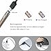 Active Stylus Pen, Ciscle Electronic Stylus, 2 in 1 Precision Series with 1.6mm Fine Point Copper Tip and Mesh Tip, for Touch Screen Devices (iPad/iPhone/Andriod or More) -Rose Gold