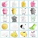 POKONBOY 30pcs Squishies Mochi Squishy Toys, Mini Dinosaur Unicorn Squishy Stress Relief Toys Party Favors for Kids Classroom Prizes Easter Basket Stuffers for Boys and Girls Age 3+