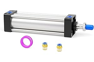 TAILONZ PNEUMATIC Air Cylinder SC 100 X 100 Bore: 4 inch, Stroke: 4 inch, Screwed Piston Rod Dual Action