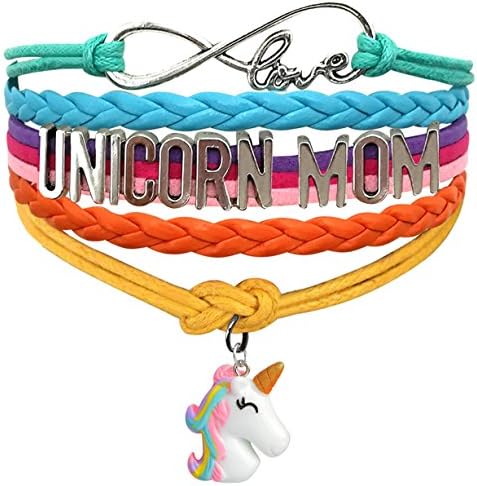 Unicorn Bracelet Unicorn Gifts Cute Wristband - Choose from 18 Styles - Love Charm Jewelry Gift for Girls Women