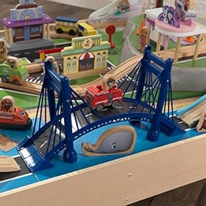 paw patrol adventure bay train table