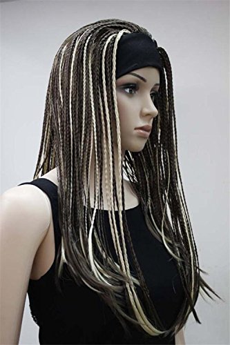 Bestlee African American Long Micro Braid Synthetic Afro Hair