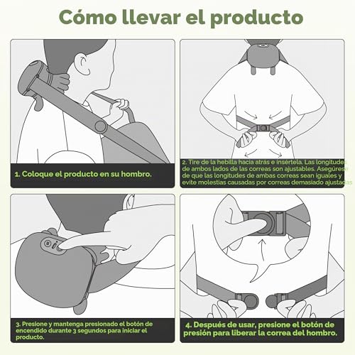 Electric Cervical Massager, 4D Cervical Massager, with Three Kneading Modes and Two Heat Settings to Deeply Release Muscle Tension, Ideal Gift for Dads, Moms and Friends