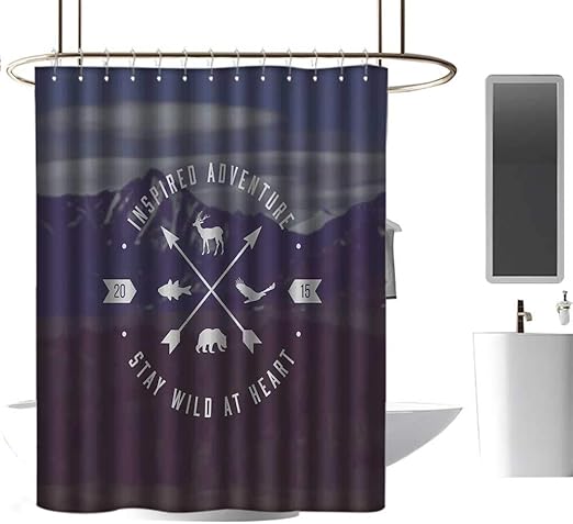 Amazon Com Wixuewu Cabin Decor Shower Curtains For Bathroom