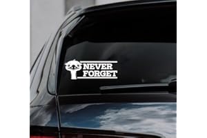Autocollant « Never Forget Canadian Farmer Political » avec citation « Freedom Loving » - Convient pour voitures/camions, sur
