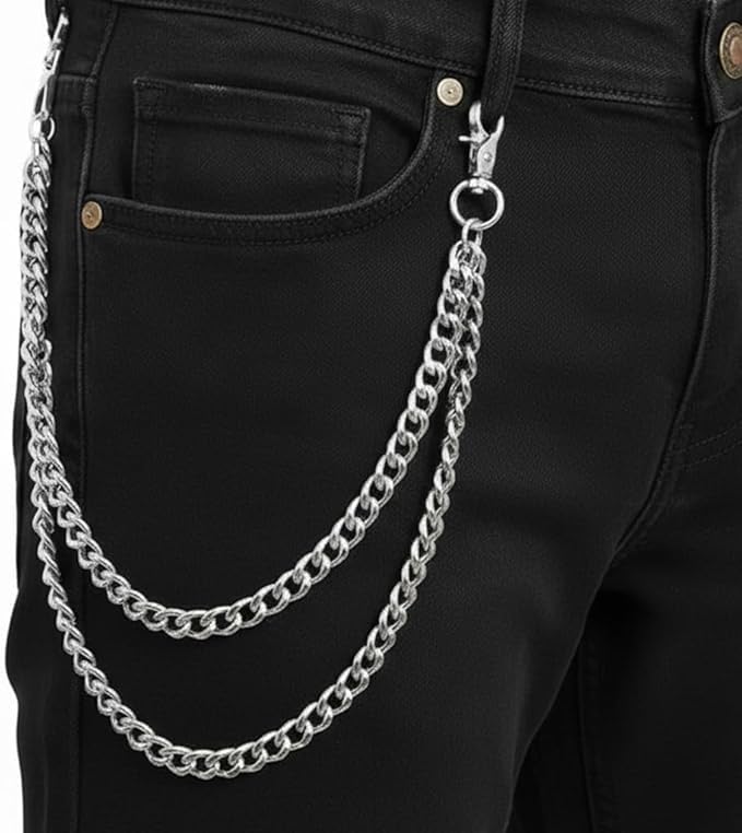 Amazon.com: Pants Chain for Men Women, Heavy Duty Pocket Wallet