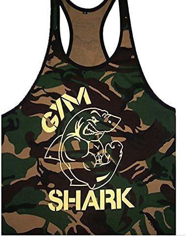 Eastabile Mens Gym Tank Tops Bodybuilding Fitness Workout Vest Tanks (L, camouflage4)