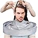 SuperUS Haircut Cloth, DIY Hair Cutting Cloak Umbrella Cape Salon Barber Salon and Home Stylists Using (1 pcs, Silver)