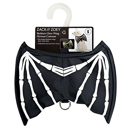 ZACK & ZOEY SKELETON GLOW WING HARNESS COSTUMES