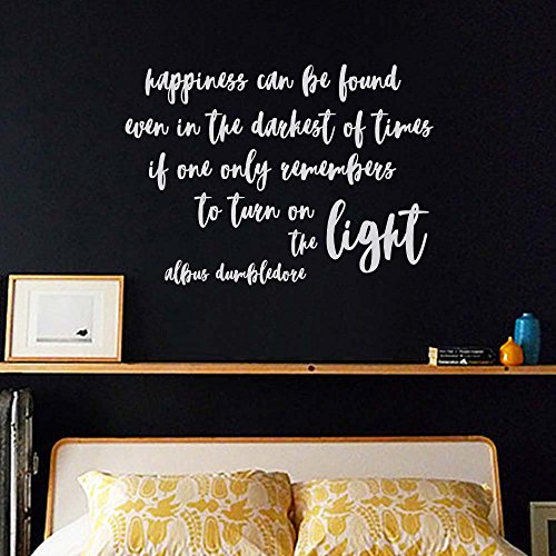 BATTOO Happiness can be found Inspirational Wall Decal Quote – Baby Nursery Children Wall Decals Vinyl Lettering – Vinyl Wall Art Sticker(White, 31″ WX22 H)
