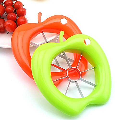 Junbuoom Hot Practical Metal Pear Corer Fruit Divider Peeler Apple Slicer Cutter Stainless Steel