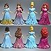 8pcs Cute Princess Action Figures Changed Dress Doll Kids Girl Toy XMAS Gift
