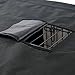 PETSFIT Crate Cover for Wire Dog Crate(30in/36inch/42inch), Single Door/Double Doors, Mesh Window, Flap On The Top and Back is Detachable, Dog Kennel Cover Black 30inch
