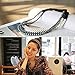 Polytree 3pcs Fashion Retro Women's Elastic 2 Layer Pearl Hair Band Headband