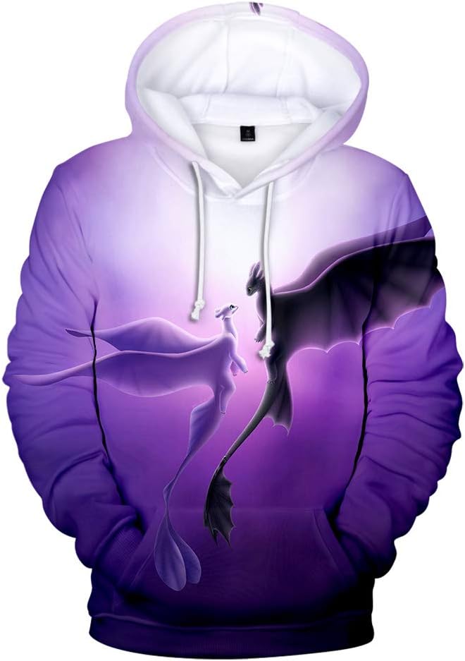 Dragon Hoodie Sweater Hiccup Costume Cosplay Jacket Toothless Pullover Sweatshirt