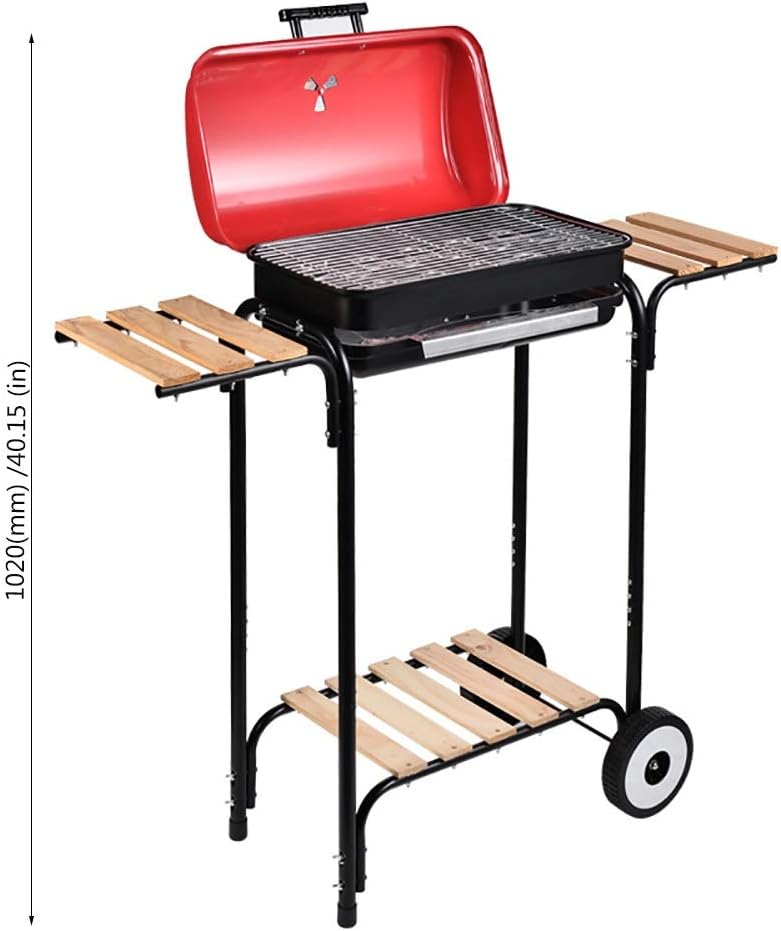 review Nologo W-XS Electric Barbecue Grill,2000W High Power Fast Roasting,Humanized Design,Automatic Power Off,for Your Safety Protection,Suitable for Home Kitchen and Outdoor Barbecue,Convenient